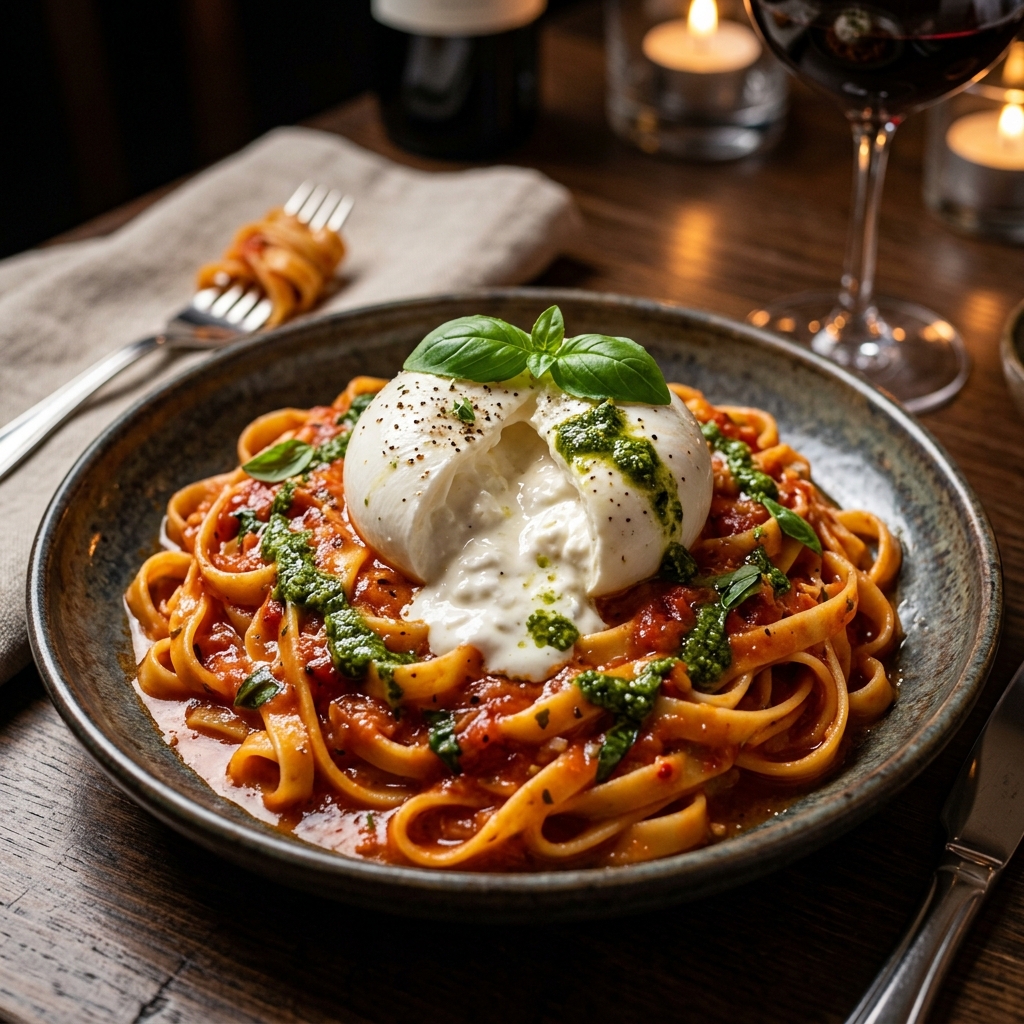 Plato Amore al Pesto de Spezia